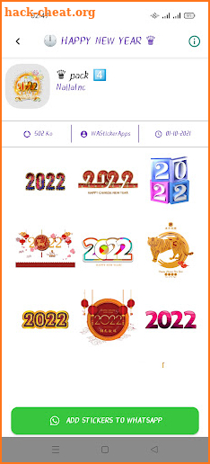 Happy New Year Stickers screenshot