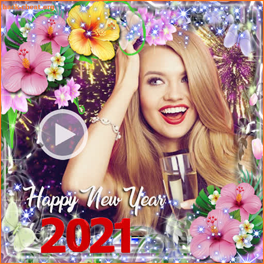 Happy New Year video maker 2021 screenshot