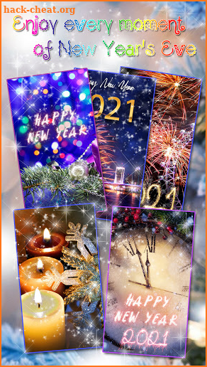 Happy New Year Wallpaper 2021 – Holiday Background screenshot