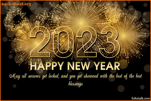 happy new year wishes 2023 screenshot