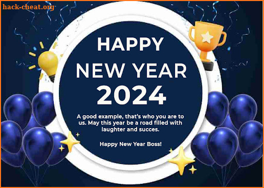 Happy New Year Wishes 2024 screenshot