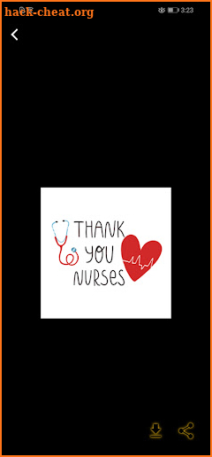 Happy nurses day screenshot