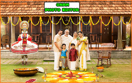 Happy Onam Photo Frames screenshot