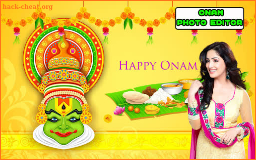 Happy Onam Photo Frames screenshot