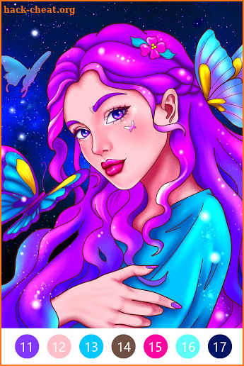 Happy Paint : Adult Coloring Book & Pics Art screenshot