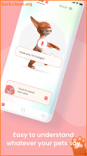 Happy pets - Pet translator, My talking pet screenshot