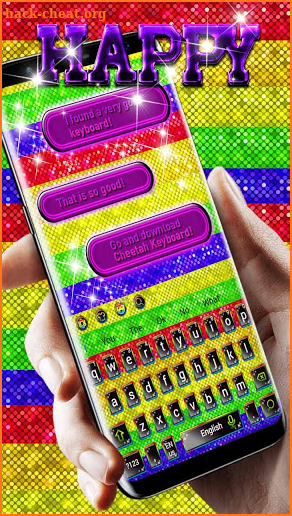 Happy Rainbow Keyboard screenshot