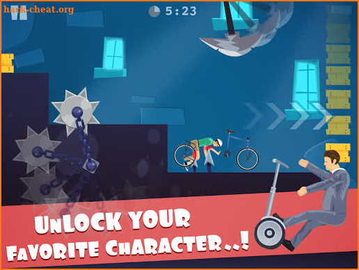 happy ride wheels game screenshot