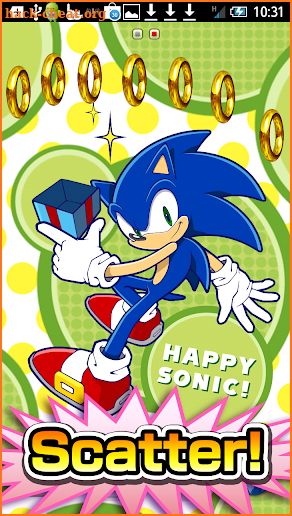 Happy Sonic! Live Wallpaper screenshot