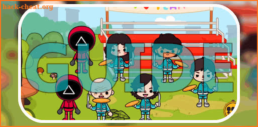 Happy squid Toca boca Life World town walkthrough screenshot