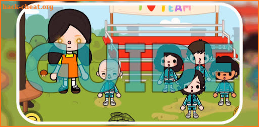 Happy squid Toca boca Life World town walkthrough screenshot