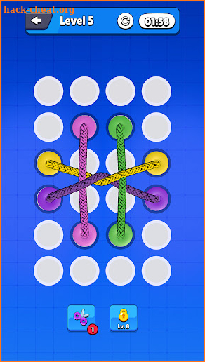 Happy Tangle 3D-rope lock game screenshot