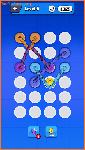 Happy Tangle 3D-rope lock game screenshot