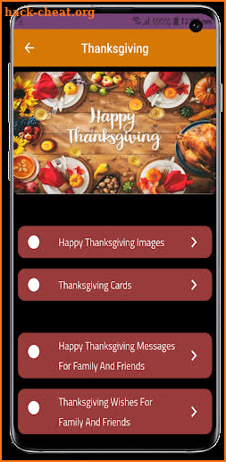 Happy Thanksgiving 2021 screenshot