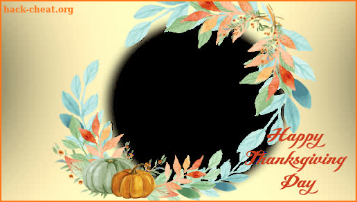 Happy Thanksgiving Photo Frame screenshot