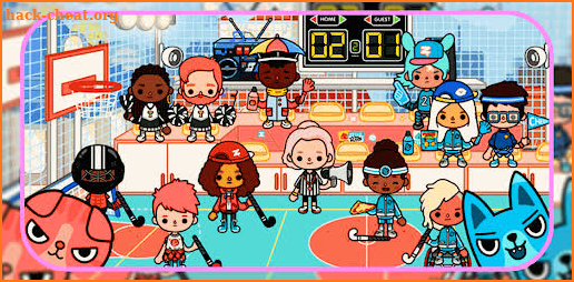 Happy Toca Boca Life World pet screenshot