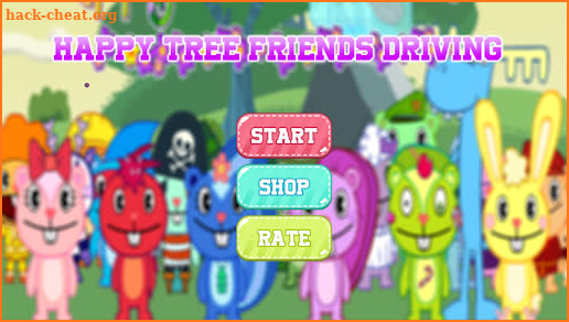 Happy Tree Friends  Games Motobike Adventure screenshot