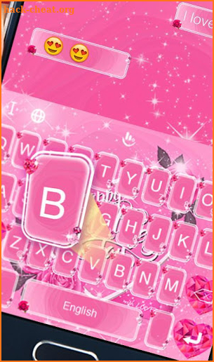 Happy Valentine Day Keyboard Theme screenshot