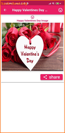 Happy Valentine Day Photo Message Shayari screenshot