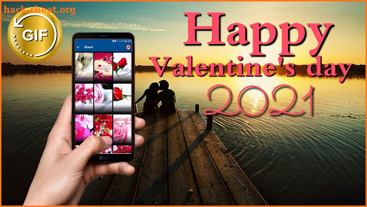 Happy Valentine's Day Wishes GIF images 2021 screenshot