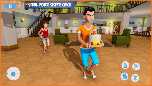 Happy Virtual Family: Prank Hero Family Games 3D screenshot