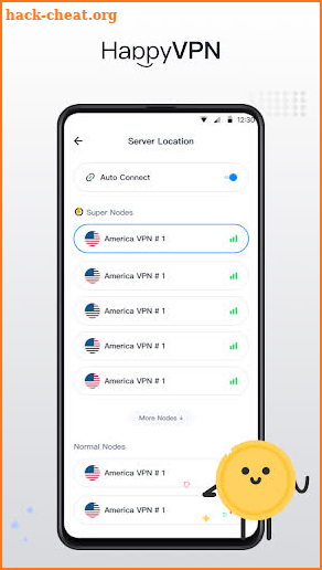 Happy VPN-Free Proxy&Easy, High Speed Unblock VPN screenshot