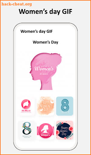 Happy Women Day GIF screenshot