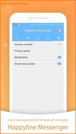 Happyline Messenger screenshot