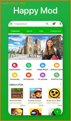 HappyMod Apps and Manager Tips screenshot