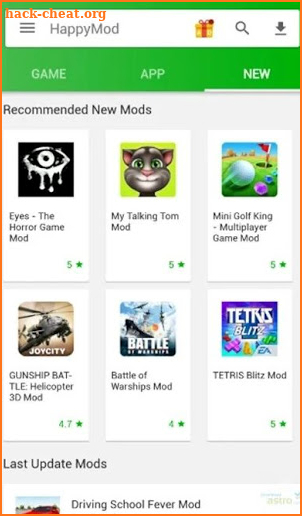 HappyMod Happy Apps - Amazing tips Happy Mod screenshot