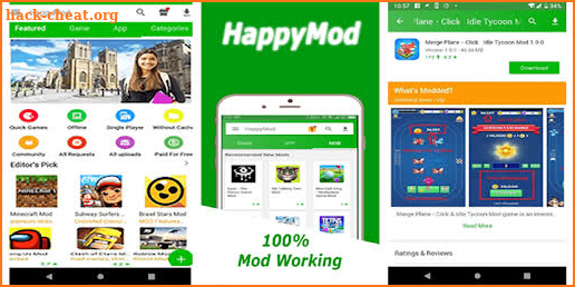 HappyMod Happy Apps - Best Happy Mod Guide 2021 screenshot