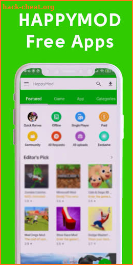 HappyMod - New Happy Apps For Guide screenshot