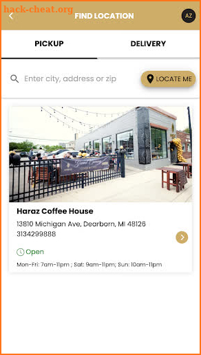 Haraz Coffee House screenshot