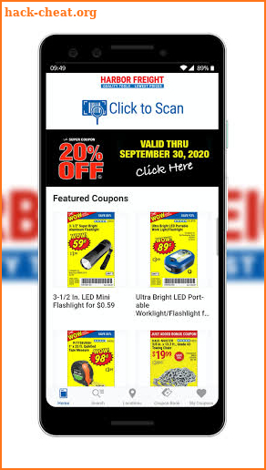 Harbor Freight Tools screenshot