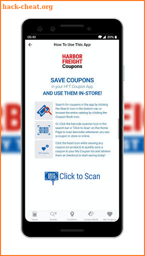 Harbor Freight Tools screenshot