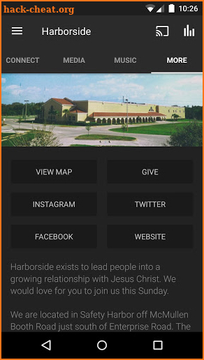 Harborside Christian Church screenshot