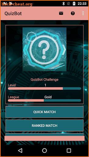 Hard General Knowledge Quiz - QuizBot screenshot