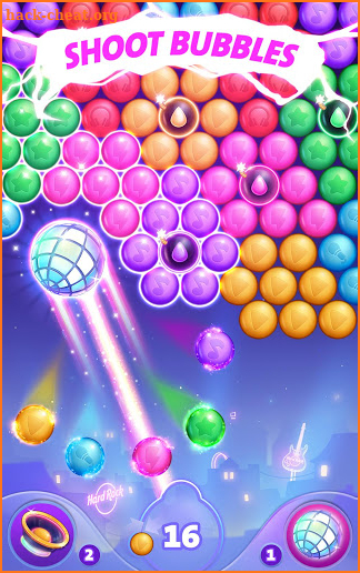 Hard Rock Bubble Shooter screenshot