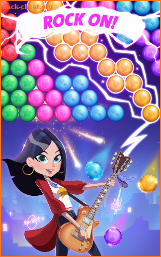 Hard Rock Bubble Shooter screenshot