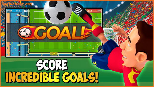 HardBall - Mini Caps Soccer League Football Game screenshot