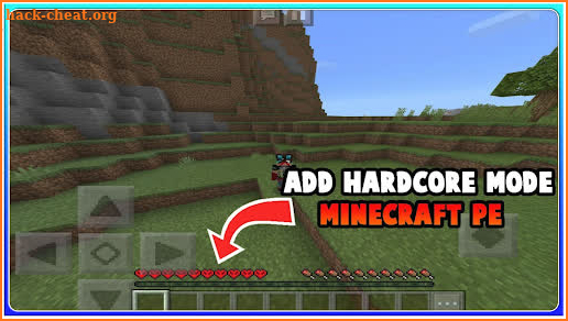 Hardcore Mode Mod Minecraft PE screenshot