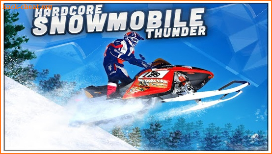 Hardcore SnowMobile Thunder screenshot