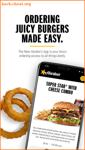 Hardee's screenshot