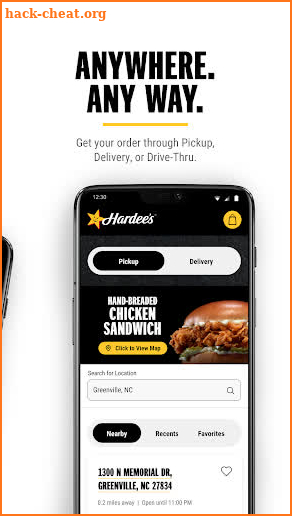 Hardee's screenshot