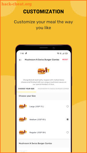 Hardee's Egypt - Burger & Sandwich Meals! screenshot