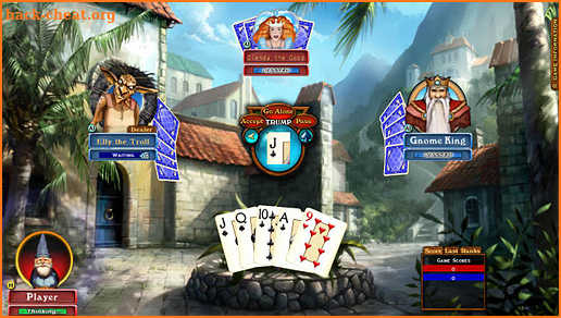 Hardwood Euchre Free screenshot