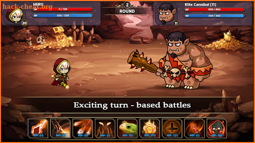 Hariotica: RPG adventure games turn based strategy screenshot