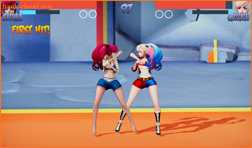 Harley Quinn Gangster Girl Fight screenshot