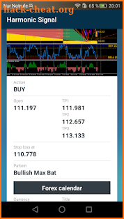 harmonic signal screenshot