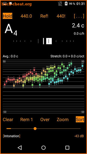 Harmonic Tuner Intonation Expert screenshot